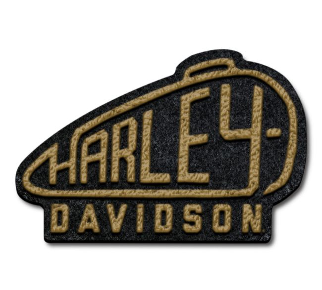 Picture of Harley Tank Large Iron-On Patch