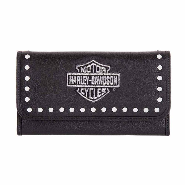 Picture of Women's Embroidery Studded Traditional Leather Wallet