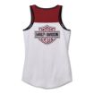 Picture of Women's Star Spangled Banner Henley Tank - Bright White