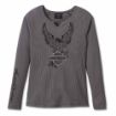 Picture of Women's Flying Eagle Long Sleeve Thermal Knit Top - Quiet Shade